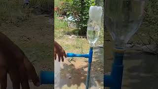 I make impressive manual water pump from the deep well diy shorts pvc home [upl. by Zerat]