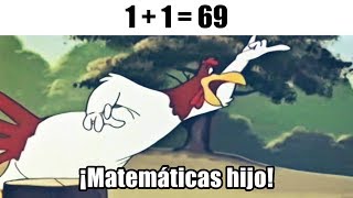 MATEMÁTICAS HIJO  MEMES EPICOS 34 [upl. by Devland718]