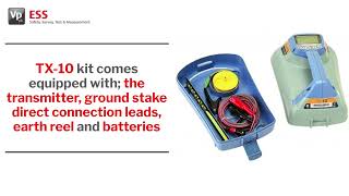 Radiodetection TX10 Transmitter  Vp ESS [upl. by Elohcan]