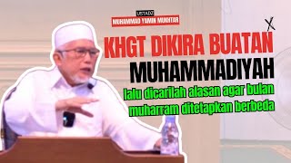 Belum Apaapa Awal Bulan Muharam Sudah Berbeda Padahal Sudah Ada KHGT  Ust Muhammad Yamin Mukhtar [upl. by Ahsiekam]