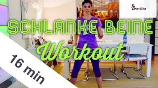 ABNEHMEN  SCHLANKE BEINE WORKOUT [upl. by Nosliw103]