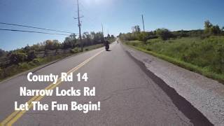 Ottawa Misfits Motorcycle Group Ride Lanark Co Ontario [upl. by Htebazil]