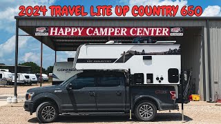 NEW 2024 TRAVEL LITE UP COUNTRY 650 TRUCK CAMPER [upl. by Coad]