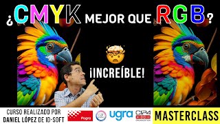 CMYK o RGB en CMYK hay mas colores ¡Sorprendente 🤯 [upl. by Attelahs]