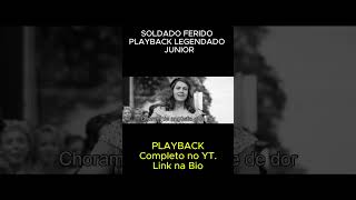 SOLDADO FERIDO PLAYBACK LEGENDADO  JUNIOR piano playback musica gospel [upl. by Coit]