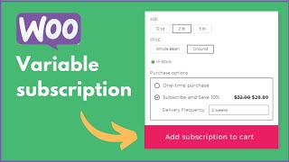 How to Set Up Variable Subscription Products in WooCommerce [upl. by Yhtomiht921]