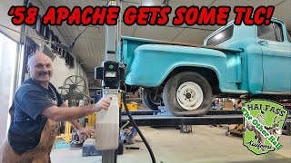 Tire amp Brake Repairs on our 58 Apache Pickup [upl. by Loree]