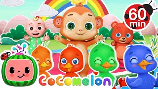 Five Little Duckies  Singalong  More CoComelon Nursery Rhymes amp Kids Songs  Dance Party Mix [upl. by Etnauj161]