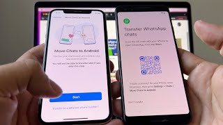 Transfer WhatsApp Chats from iPhone to Android 100 FREE [upl. by Akzseinga]