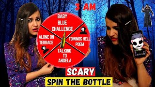 Scary SPIN THE BOTTLE Challenge Dont TRY this [upl. by Cassy]