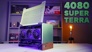 The Quiet 4k Gaming Terra Build  Featuring Ryzen 9 and RTX 4080 Super amp ITX Fractal Terra [upl. by Faustena]