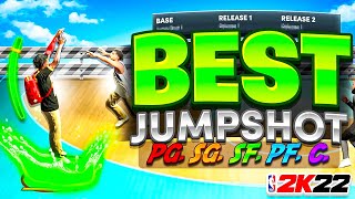 BEST JUMPSHOT IN NBA 2K22 CURRENT GEN amp NEXT GEN FOR EVERY POSITION amp PLAYER BUILD  BADGES amp TIPS [upl. by Nellie]