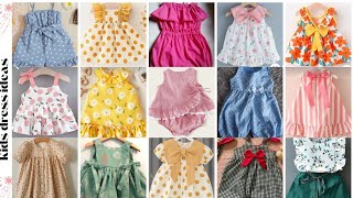 Trendy baby girls dress designDress ideas for 1 to 6month baby girl for summerAffordable dress2024 [upl. by Drarehs]