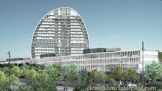 Una visita al edificio inteligente de la nueva sede del BBVA [upl. by Mccoy]