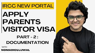 How to Prepare Parents Visitor Visa Documentation IRCC New Portal  Sample Invitation Letter [upl. by Nelly]