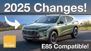 2025 Chevy Trax Full Change List  Less Colors E85 Compatible [upl. by Sophi]