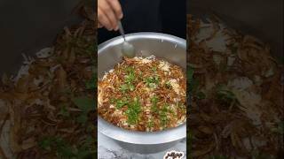 Delicious😋😋 shorts shortsfeed biryani foodie trending shortsviral [upl. by Rdnaskela]