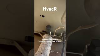 HvacR air conditioning schrader valve caps replaced [upl. by Neroc419]