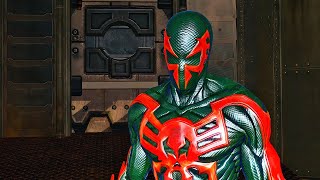 SpiderMan Edge of Time Walkthrough 7  Genetics lab Atrocity boss fight Antigravity chamber [upl. by Clyde]