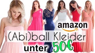 Wir testen Amazon AbiBallkleider unter 50€  Überraschendes Ergebnis TheBeauty2go [upl. by Jaela]