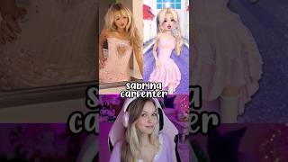 THEME  Popstar 🎤💕 I did Sabrina Carpenter roblox dresstoimpress [upl. by Ebenezer987]