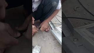 How do Solar panel installation completed connect switch wire electrician solar panel [upl. by Ynaffad]