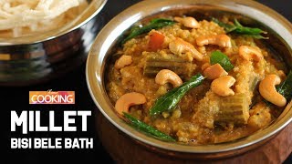 Millet Bisi Bele Bath  Healthy Recipes  Foxtail Millet [upl. by Anawd]