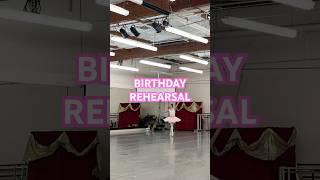 BIRTHDAY REHEARSAL ballerinabirthdaysugarplumdancerballetnutcrackerrehearsalgrateful [upl. by Errot877]