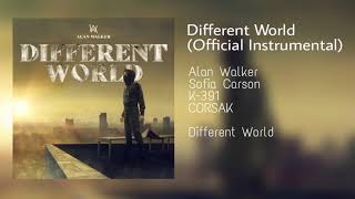 Alan Walker – Different World – Official Instrumental – NoCopyrightInspireD [upl. by Germain88]