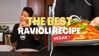 How to Cook THE BEST Vegan Ravioli Recipe  FULL VIDEO [upl. by Ostraw]