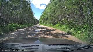 Papakomeka Lake Rd  Heading North Timmins Ontario Canada [upl. by Atlee]