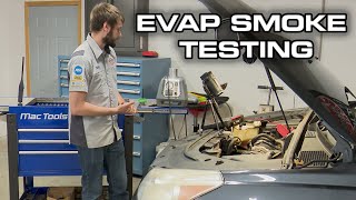 How To Perform An EVAP Smoke Test To Look For Leaks [upl. by Shanna]