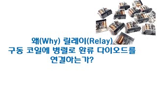 릴레이Relay 구동 코일에 환류 다이오드Freewheeling diode를 사용하는 이유 [upl. by Ettedanreb]