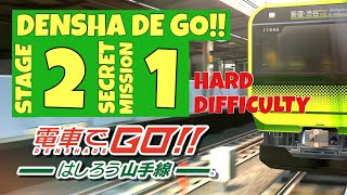 Densha De GO  Stage 2 Secret Mission 1  Train Sim [upl. by Nodnarbal]