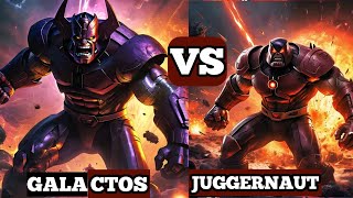 Galactus vs Juggernaut – The Battle of Cosmic Titans  Who Wins [upl. by Isnam]