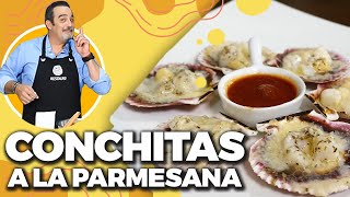 CONCHITAS A LA PARMESANA con Omar Fierro ¡Fuera de este mundo 🍴  Hora De Comer [upl. by Care]