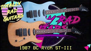 1987 BC Rich STIII  Overview [upl. by Ysdnyl]