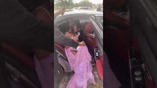 Prom send off 🫡 motivation prom fashion parentingtips benz [upl. by Rrats100]