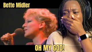 FIRST TIME REACTING TO Bette Midler  Stay with me  REACTION [upl. by Margarita]