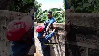 Nilikua nataka kutoa mpira uko ndani 😁😁😁 comedy funny [upl. by Edivad]