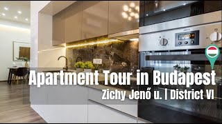 Apartment Tour on Zichy Jenő utca  District VI Budapest Hungary 🇭🇺 [upl. by Bagger]