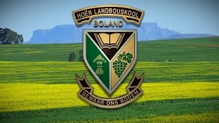 Hoër Landbouskool Boland [upl. by Nicola]