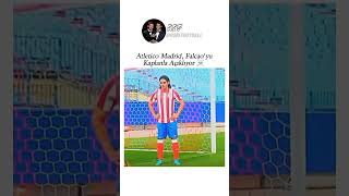 Atletico Madrid Falcaoyu Kaplanla Açıklıyor ☠️ football shorts [upl. by Ahsitahs267]