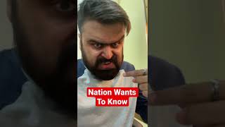 Nation Wants To Know  Kunal Chhabhria  shorts [upl. by Seyer]