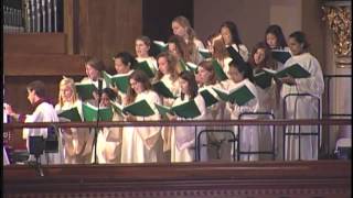 Notre Dame Magnificat Choir Gloria from A Community Mass Proulx [upl. by Elleiad963]