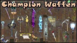 ➪ Guild Wars 2  Champion Waffenskins [upl. by Alket]