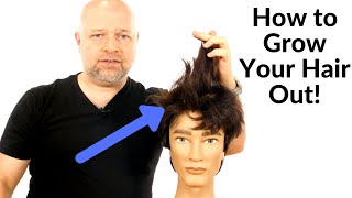 How to Grow your Hair Out  TheSalonGuy [upl. by Tobit550]