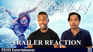 Shivaay Trailer Reaction amp Review  Ajay Devgn  PESH Entertainment [upl. by Heti430]