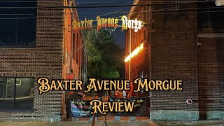 Baxter Avenue Morgue Haunted House Review 2023 [upl. by Bannister]