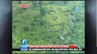 Jose Francisco Blake Mora helicopter crash [upl. by Slin]